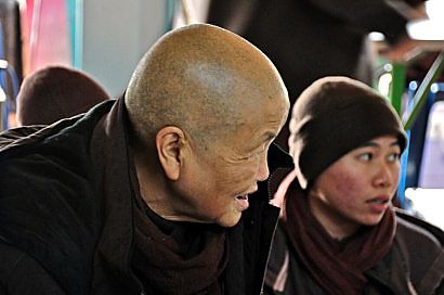 Schwester Chan Khong in Plum Village, 2009