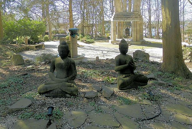 Buddhagarten im EIAB, Waldbröl, 2023